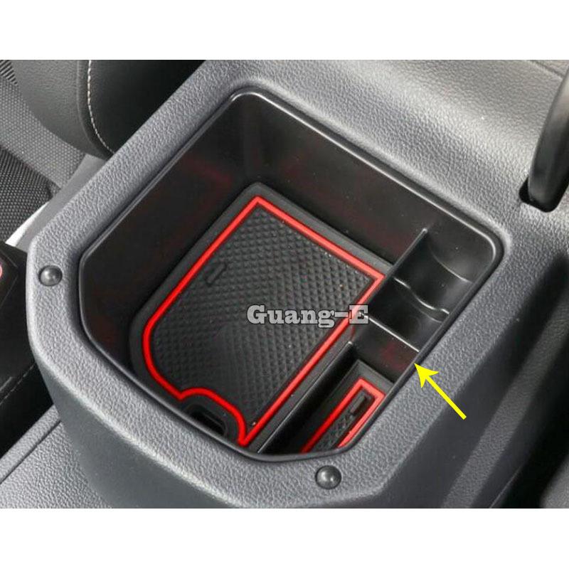 For Volkswagen VW T-ROC TROC 2017 2018 Storage Trim Container Center Console Cup Holder Gear Box Frame Armrest