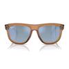 RAYBAN Необычные геометрические солнцезащитные очки унисекс в стиле для пары 0RBR0501S-6711GA