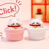 Тихий палец-кнопка Fidget Clicker Брелок Мягкий Медленный Отскок Анти-Стресс Мини-Игрушка для Людей с СДВГ Ежедневное Расслабление