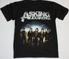 Постер Группы Asking Alexandria Мужская Футболка Черная Унисекс Все Размеры S-4XL Высококачественная Роскошь Подходит и Мужчинам, и Женщинам Топ Y2k