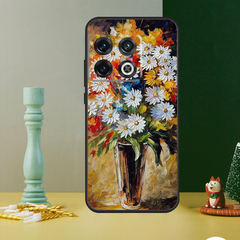 Чехол-картина маслом с цветами для OnePlus Nord CE 4 2 3 Lite N20 N30 9 10 Pro 8T 9RT 10T 10R 12R 13R 11 12 13 Чехол