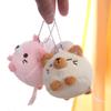 Маленькая плюшевая игрушка-кошка с наполнителем из ПП-хлопка для девочек и мальчиков, декорация для прикроватной тумбочки