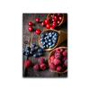 Modern Restaurant Decoration Gourmet Kitchen Poster Blueberry Fruit Print Mural Art Canvas Dessert Decoration Painting Picture No Frame
