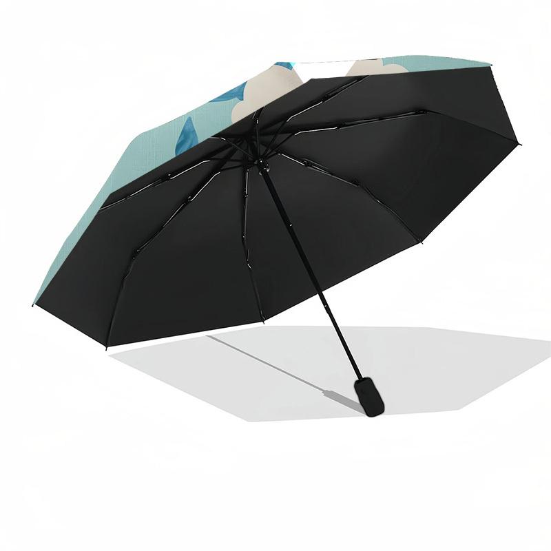 1pc Rainy Day Dachshund Umbrella with Plastic Handle,Suitable for All Seasons UmbrellaPT450