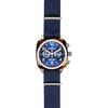 Briston Blue Clubmaster Classic Chronograph Watch 15140.SA.T.9.NNB