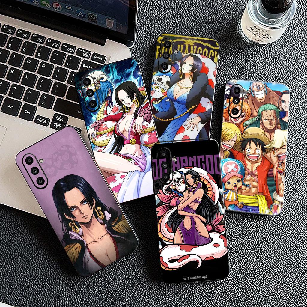 Cover for Samsung Galaxy S22 S21 S20 FE Ultra Plus A35 A36 A55 A37 A33 A34 A57 Case One Luffy Boa Hancock Piece Roronoa Zoro
