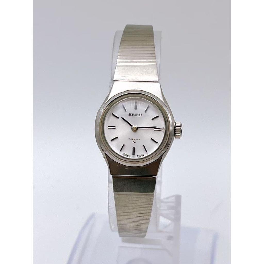 Б/у часы SEIKO, Рабочее состояние, 11-0910, 17 КАМНЕЙ, Серебристые