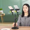 Phone Stand for Desk Double Holder Convenient Clamp Clip Stable Portable Rotatable Mount