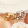 1pc Fashion Copper Open Adjustable Ring, Smooth Surface Unisex Design - Party Daily Wedding Gift, Christmas Thanksgiving