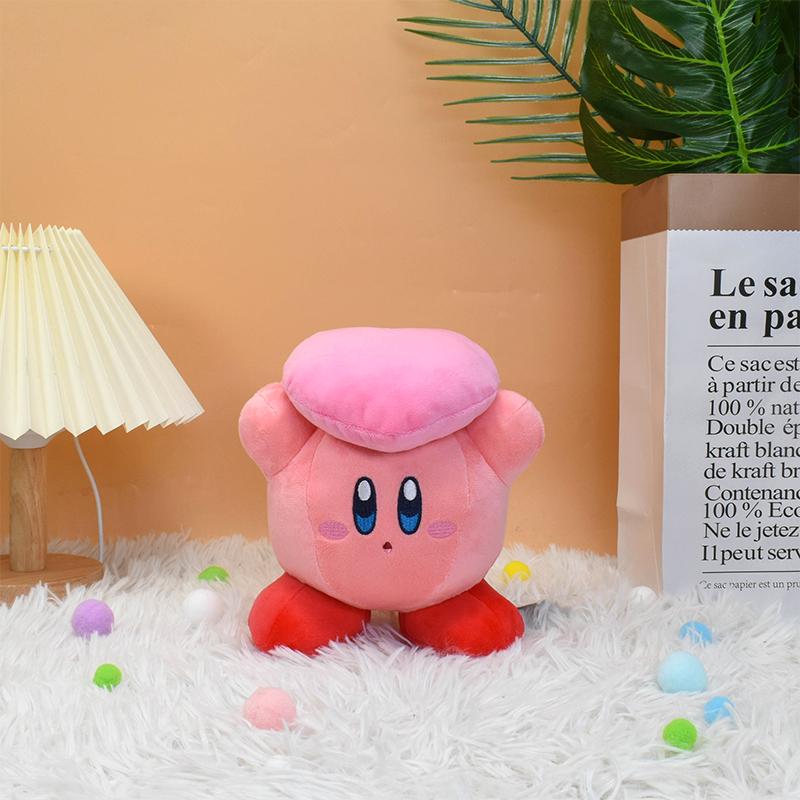 Star Kirby Kawaii Soft Plush Toys Cute Anime Kirby Waddle Dee Doo Stuffed Animals Plushies Peluche Dolls Birthday Gifts Kids