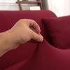 Чехлы для диванов однотонного цвета для гостиной, эластичный чехол для дивана, чехол для углового дивана, защитный чехол для стула на 1/2/3/4 места