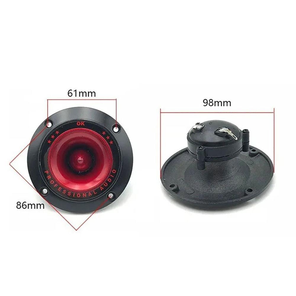 1Pcs 3" Audio Speaker Treble PA/DJ Ceramic Piezo Loudspeaker for Home Subwoofer Stage Sound