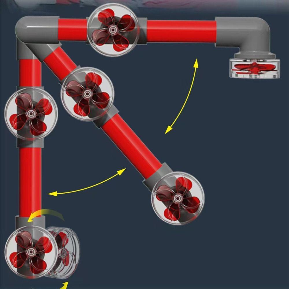 20MM/25MM Auto-Rotating Fan Kit Plastic Removable Fish Tank Outlet Fan Simple Aquarium Filter Screen Accessories