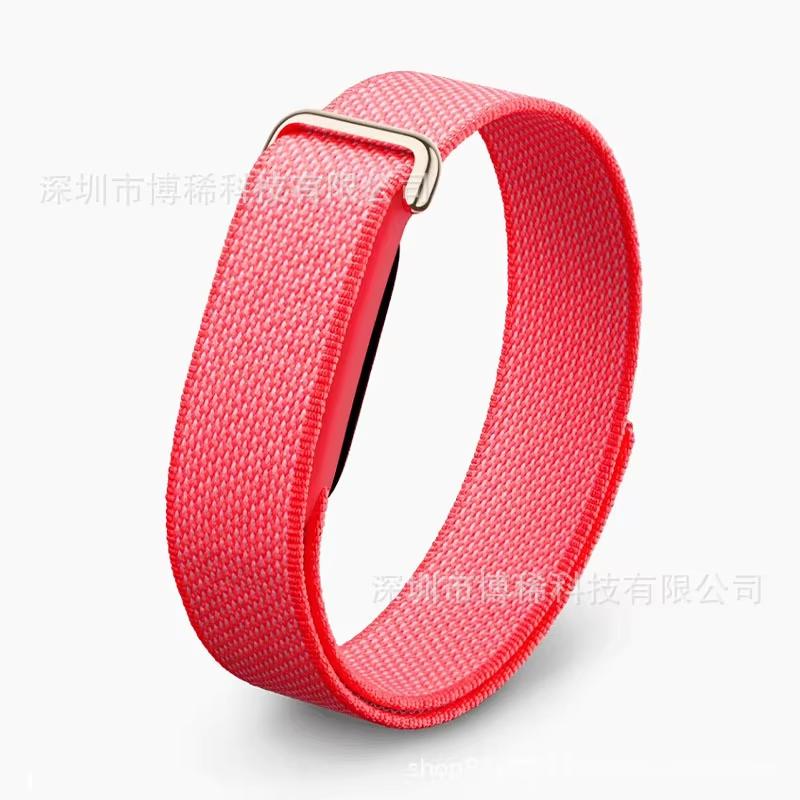 Для Google Fitbit Air Нейлоновый ремешок для часов Ремешок на липучке Петля Браслет Спортивный плетеный нейлоновый ремешок для часов Праздничный подарок