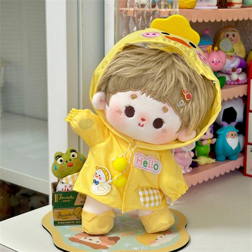 Replacement Outfit Dolls Clothing Set Outdoor Raincoat Plush Dolls Clothes Doll's Accessories