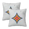 Starfield Gaming Desk 2 Pcs Square Pillowcase Pillow Cover Cushion Decor Comfort Throw Pillow For Home Living Room