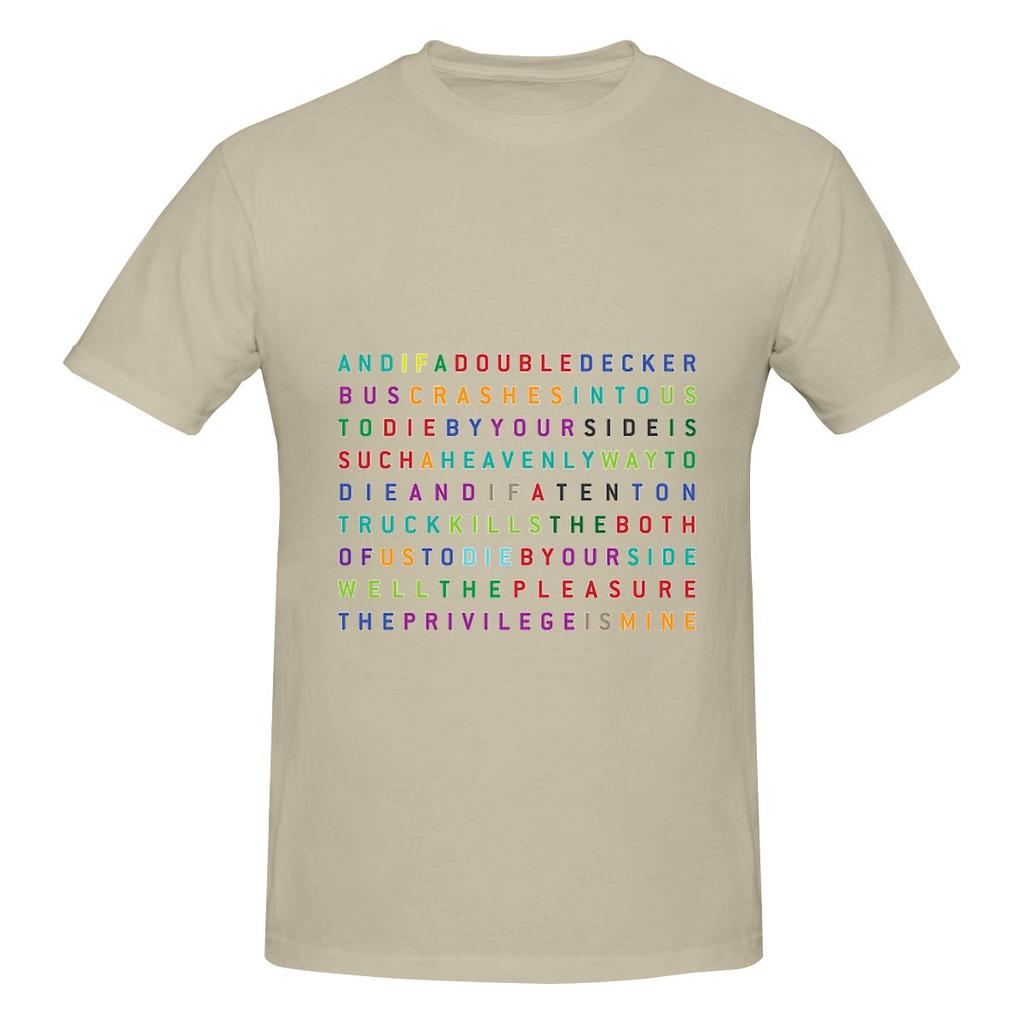 The Smiths There Is A Light That Never Goes Out Dating Tshirt Solid Color Minimalism Solid Color Basic Tee