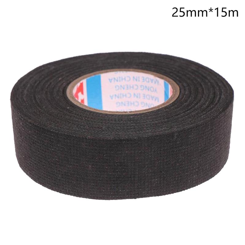 15 метров термостойкой огнестойкой ленты Coroplast клейкая тканевая лента для защиты жгутов проводов автомобиля