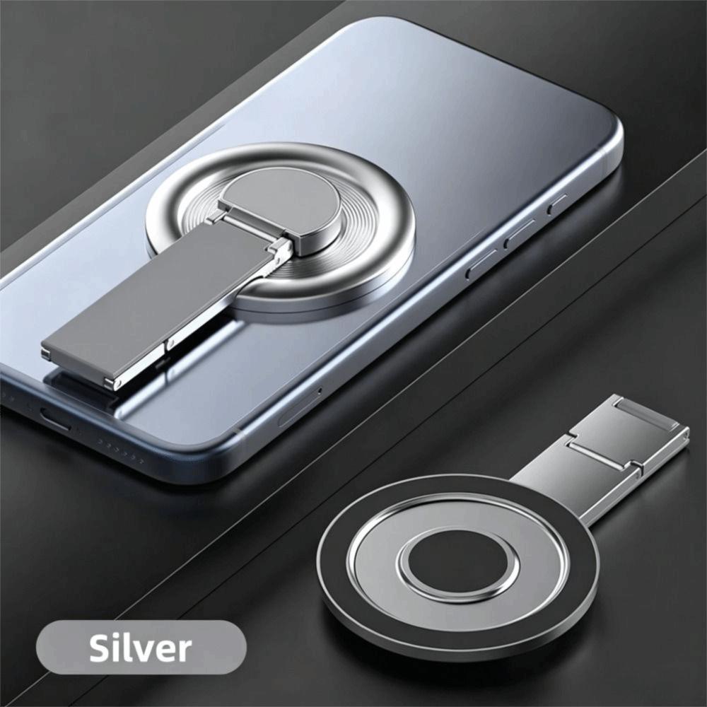 Magnetic Suction Magnetic Finger Ring Stand Foldable Mobile Phone Bracket Car Use