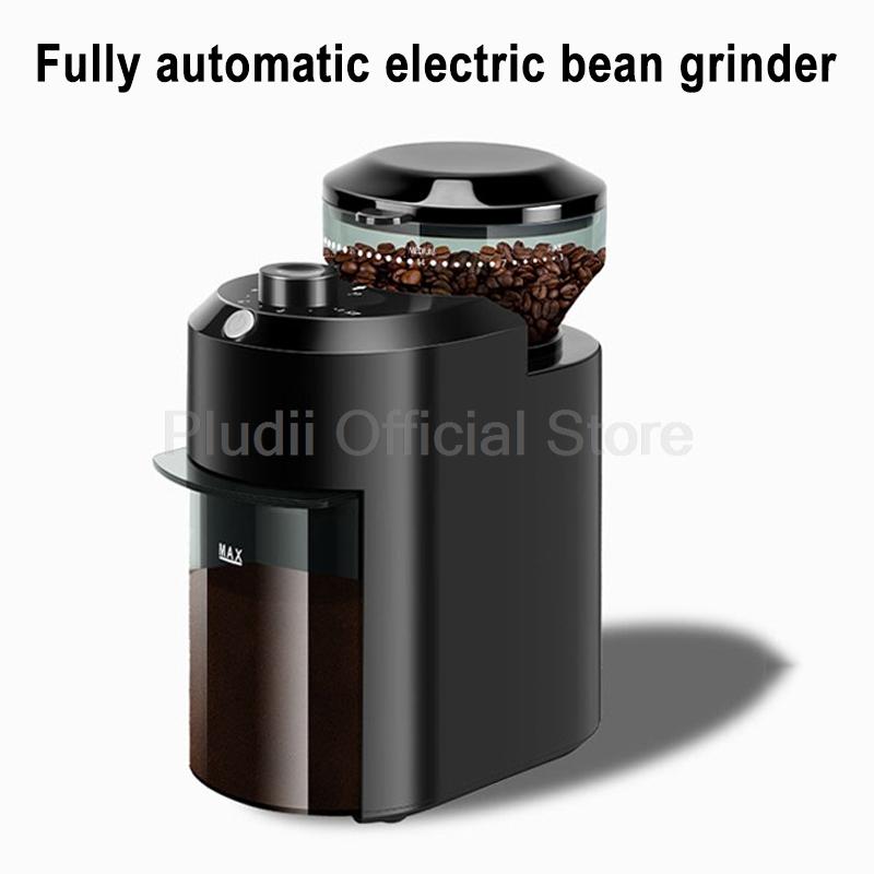 500RPM Auto Burr Coffee Mill 2-12 Cup Setting Detachable Stainless Steel Electric Crinder Clean for Home Barista Coffee Lovers