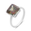 Серебряное кольцо с мистик топазом 8.56ct, вес изделия 3,53 гр (2212676)