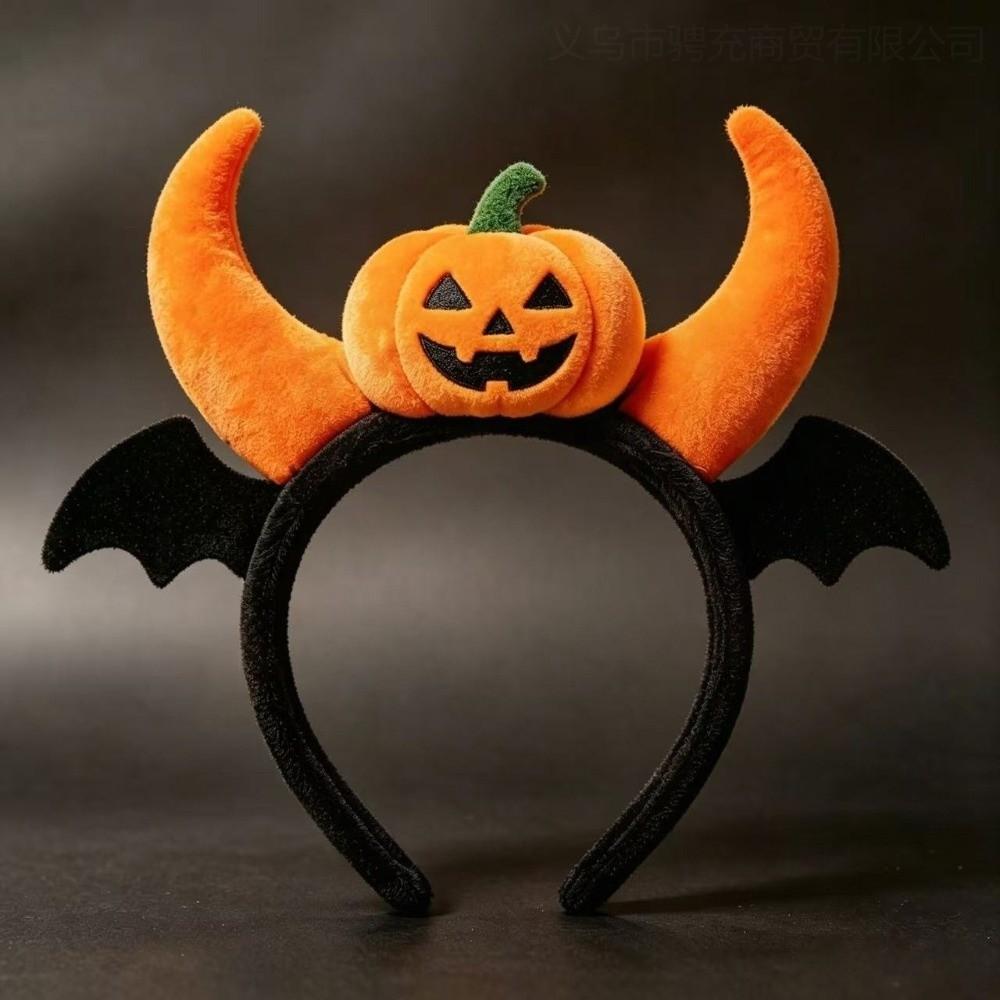 Dress Up Bat Wing Headbands Spooky Pumpkin Hair Hoop Cute Halloween Headband Photo Props