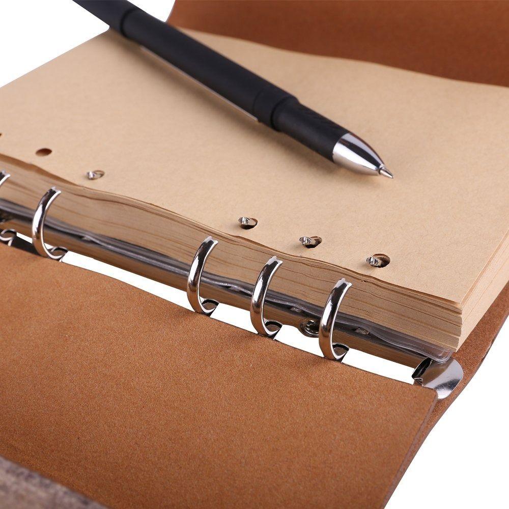Refillable Journal Classic Writing Pads Travel Diary Traveler Notebook Gift