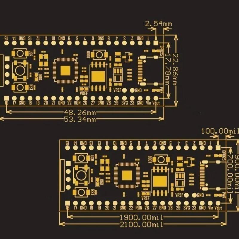 RP2040 Raspberry Pi Core Board Compatible With RP2 Raspberry Pi Pico Micropython YD-RP2040 4MB /16MB