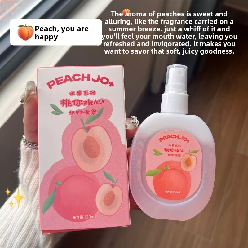 Дезодорирующий спрей для одежды с ароматом груши, персика и винограда, стойкий и легкий аромат для мужчин и женщин