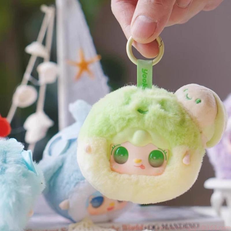 Genuine Yooki Yangyang Generation 6 Ocean Baby Blind Box Plush Bag Charm Doll Stuffed Toy Girl Birthday Gift