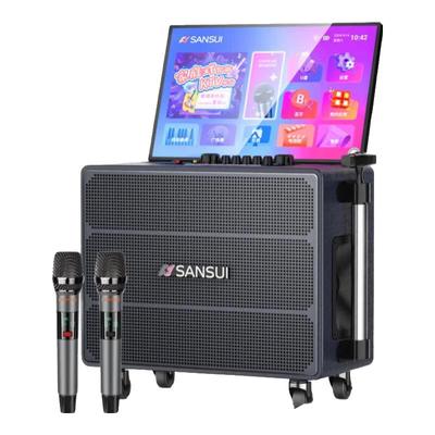 SANSUI Q128 Уличная система Bluetooth-динамиков для караоке KTV, китайская вилка (адаптер в комплекте)