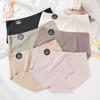 Women's Ice Silk Underwear Panties Women Summer Solid Color Large Size Briefs Breathable Seamless Underpants Knickers