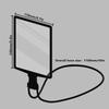 Neck Magnifier 3X Reading Page Glass Neck Magnifier Loupe Flexible Wearable Magnifier For Seniors Low Sight Close Work Sewing