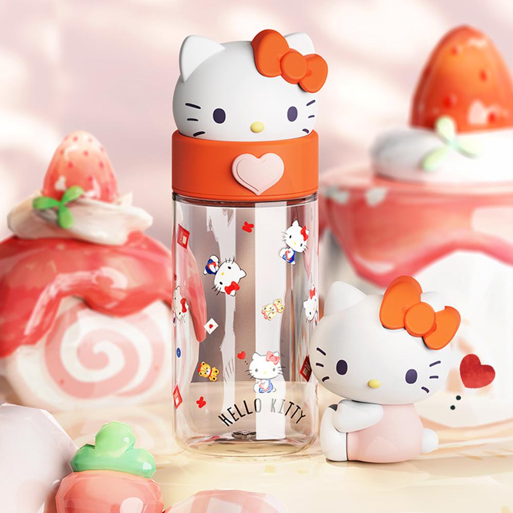 500ml Kawaii Sanrio Dolls Transparent Cup Cartoon Kuromi Cinnamoroll Melody Bottle Water Cup Girls Gifts