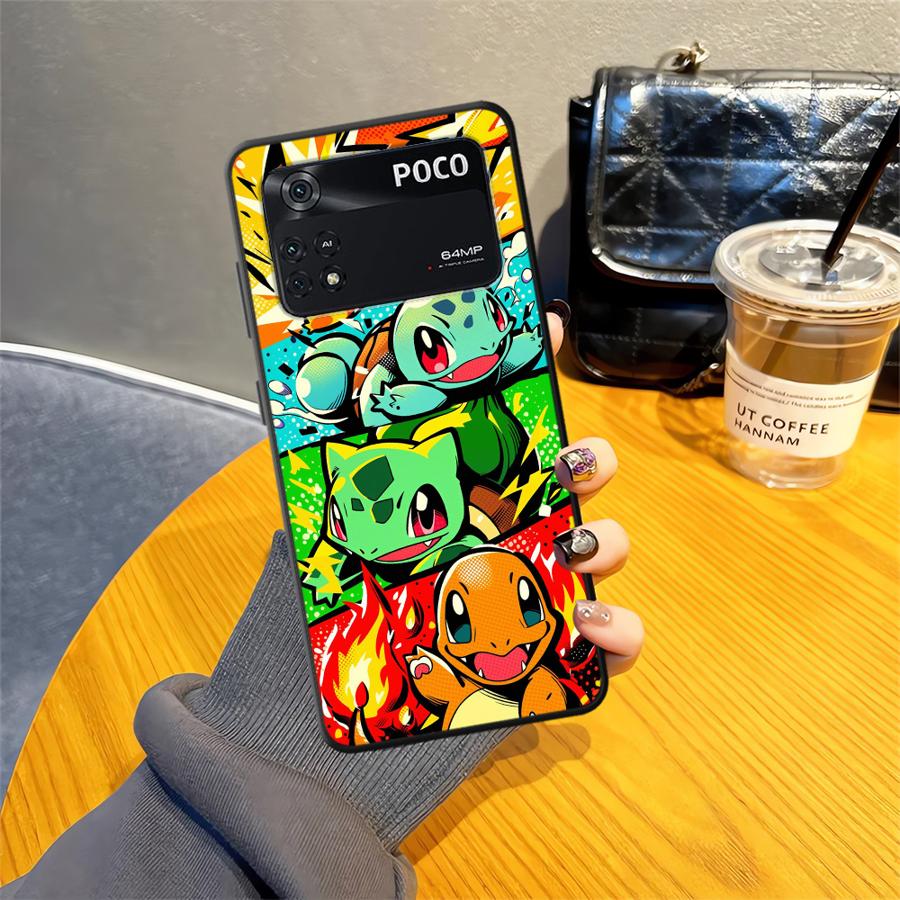 Мультяшный чехол Hot Pokemon для Xiaomi Poco F8 M3 M4 M7 Pro F1 C75 C71 C61 M5 F3 X3 X4 X5 X7 Pro C50 Чехол для телефона