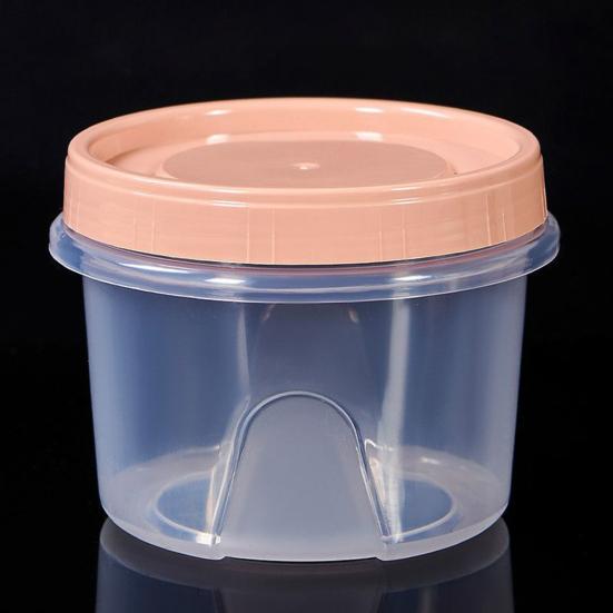 4 шт. контейнеры для заправки салата 500 мл, пищевой контейнер без бисфенола А для закусок, соусов, приправ, многоразовые стаканчики для соуса для ланч-бокса, хранения фруктов, орехов, йогурта