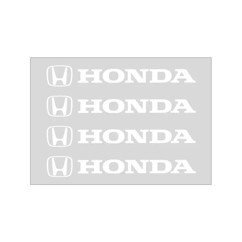 2025 Hot 4pc Car Styling Door Handle Stickers Tire Rear View Mirror Decals For Honda Civci CRV Accord Mugen Prelude FIT City CRZ