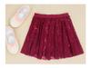 Girls' Chiffon Ballet Skirt - Toddler Dance Costume with Lace Trim