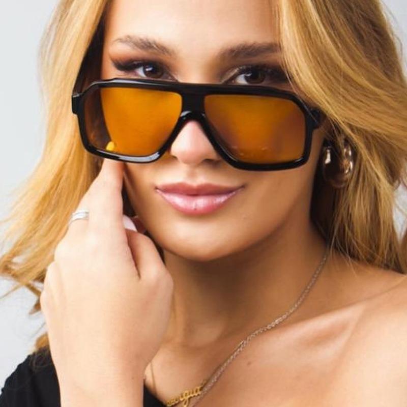 Солнцезащитные очки-пилоты с большой оправой в форме жабы, Высококлассные модные солнцезащитные очки для спорта на открытом воздухе, Индивидуальные солнцезащитные очки для пляжного отдыха, Женские