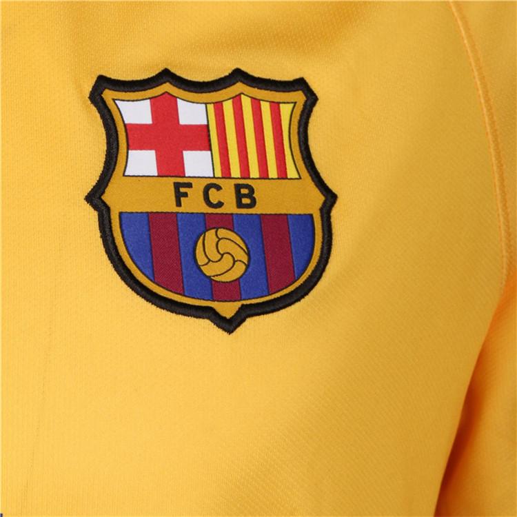 Nike Футбольная майка FC Barcelona Vapor Away Fans Edition сезона 2019/20, мужская футболка желтого цвета AJ5531-728