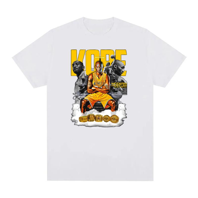 Футболка Kobe Cool Streetwear для мужчин и женщин, модная хип-хоп чистая футболка для мужчин, размер ЕС, футболки