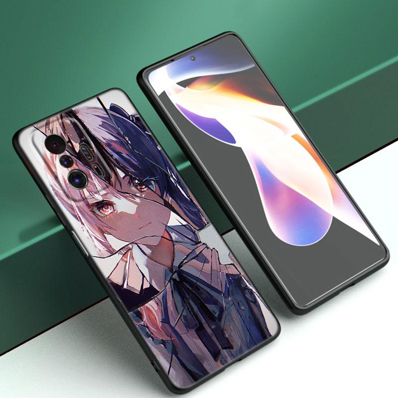 Game Project Sekai Black Silicone Phone Case For Xiaomi Mi 9 SE 8 10 10T 11 12 13 Lite 9T 11T 12S 12T 13T 14 Pro 5G NE 11i 12X