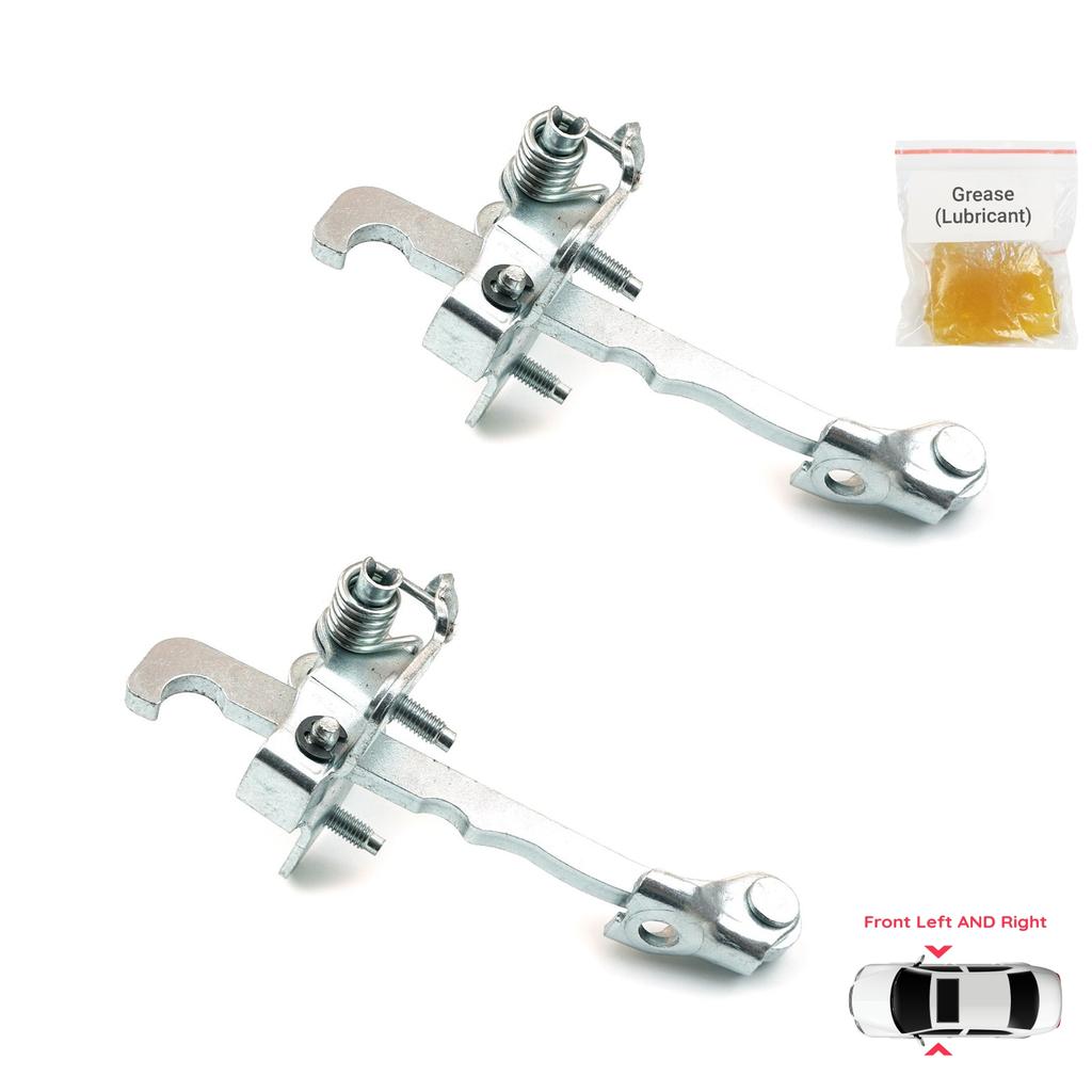 EDP726-1 2 Pieces Front Door Hinge Stop Check Strap Limiter for Renault Trafic MK2 Vauxhall Opel Vivaro A Nissan PriMastar X83 4408993