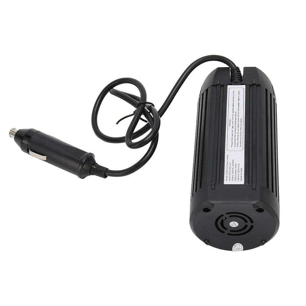 Инвертор для подстаканника 150 Вт, непрерывная мощность 150 Вт, пиковая мощность 300 Вт, постоянный ток 12 В в переменный ток 220 В, автомобильное питание