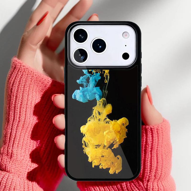 Чехол для телефона с флагом Украины для iPhone 17 Air 16e 15 14 13 Pro Max Задняя крышка для 12 11 Pro Coque