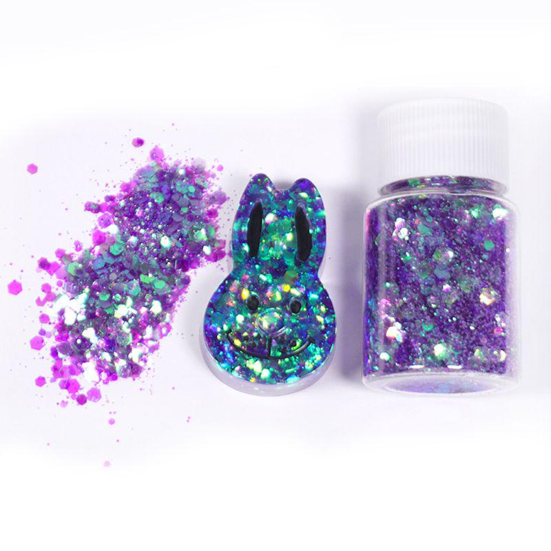 Синий Мелкий Глиттер для Resin Art Craft Supply Блестки Блестящие Пайетки Фестивальный Макияж Блестки Косметические Блестки для Глянцевой Формы Mak