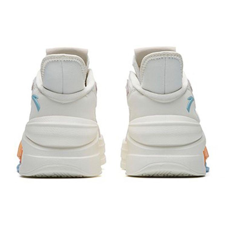 Anta Badass 4.0 нескользящие амортизирующие низкие кроссовки женские кроссовки белые оранжевые 122238080-10