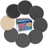 IROKCAKPT Sanding Waterproof Round Disc Sandpaper for Electric Sanders Pieces Each of and for Polishing and Metal Polishing Discs, 125mm, Non-Hole,