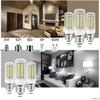 3/6/9/12/15W LED Light Bulb GU10 G9 E27 E14 B22 220V Corn Lamp Super Bright Bulbs 5730SMD Chip for Home 360Degree Lighting