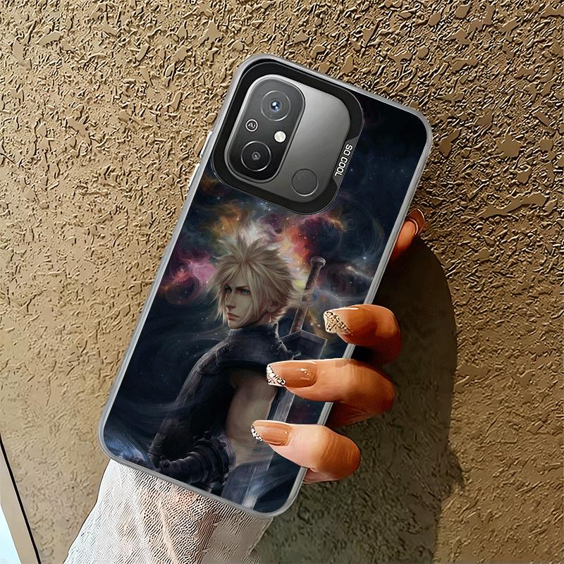 Ударопрочный чехол для телефона F-Final F-Fantasy Anime для Xiaomi Poco X7 X6 X5 X3 Pro F7 Ultra M8 Redmi 15C 15 14C 13C 12C 10C 13 12 10